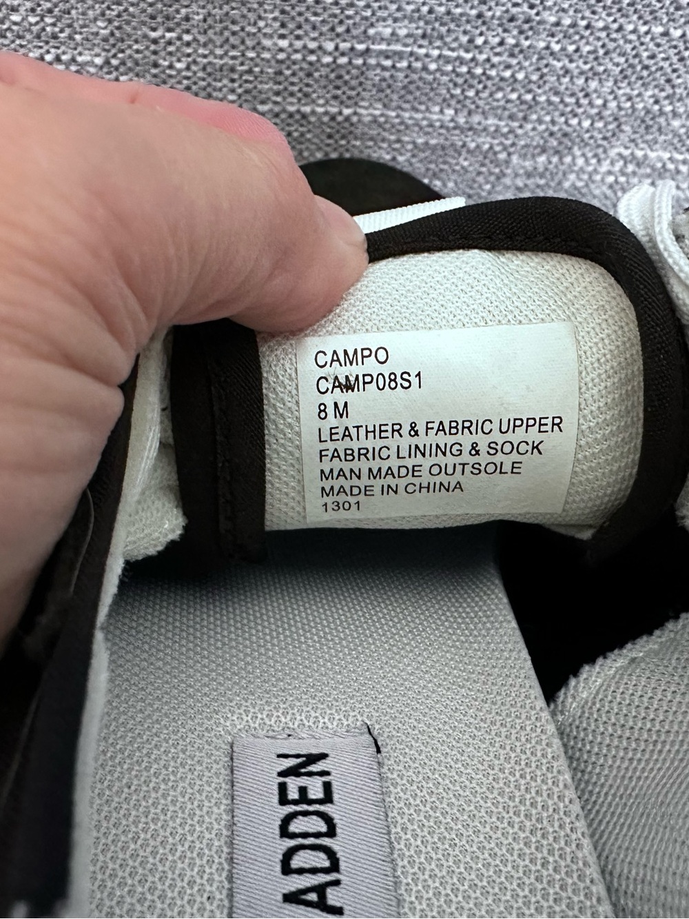 Women’s Black and White Steve Madden Athletic Sneakers - Casual Retro Runner - Picture 6 of 6